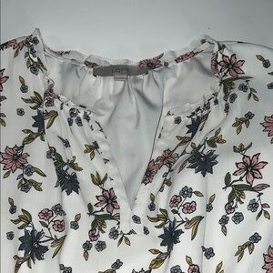 LOFT Floral Blouse